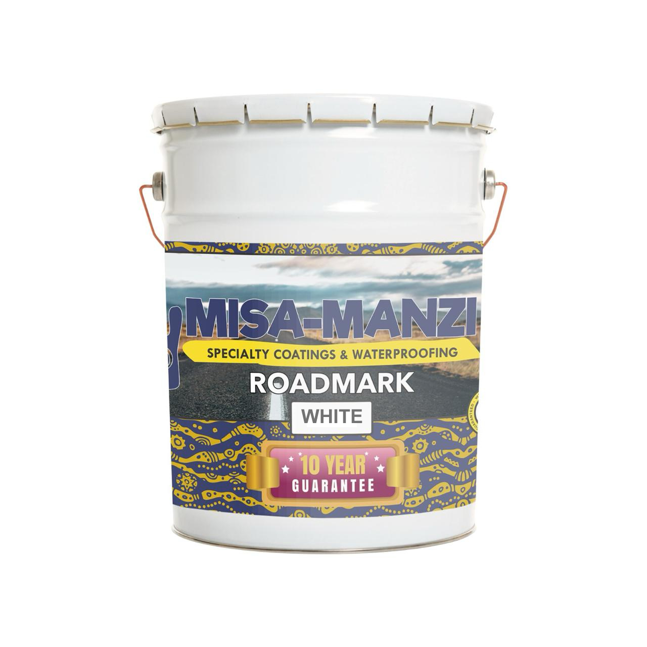 Misa Manzi Water Based Roadmarking - White (20L)